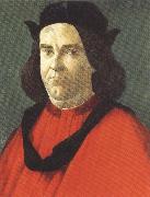 Portrait of Lorenzo de'Lorenzi (mk36) Sandro Botticelli